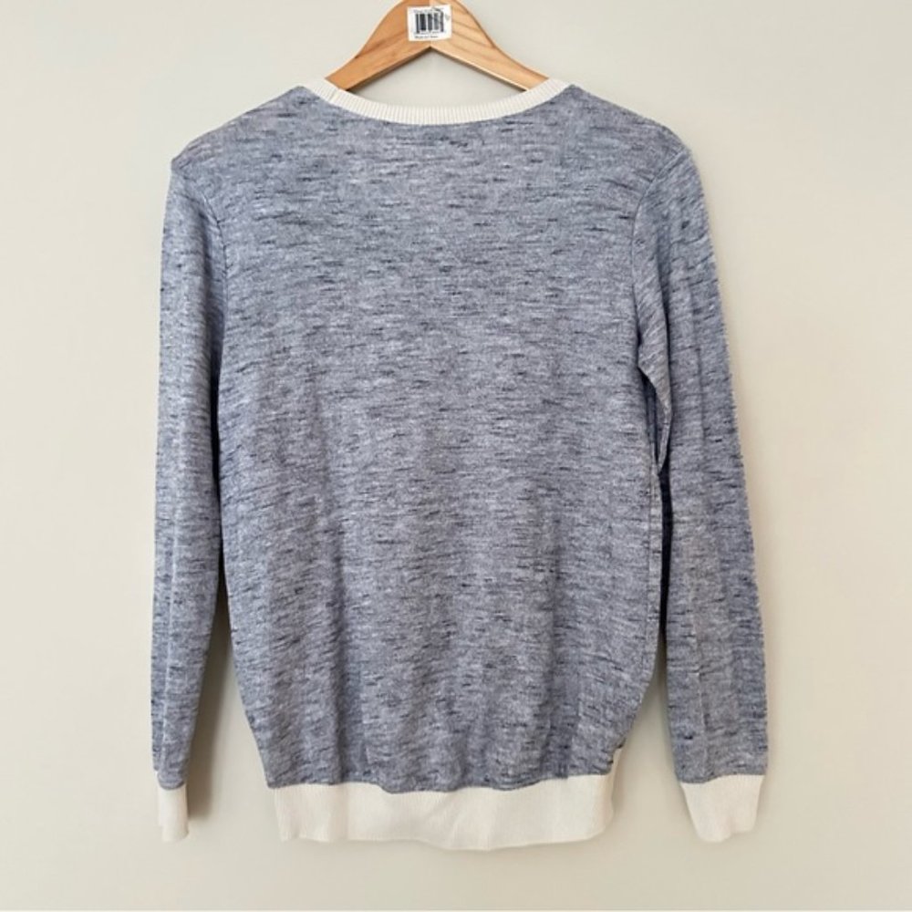 Wilfred Light Gray Berri Pullover Thin Sweater - image 6